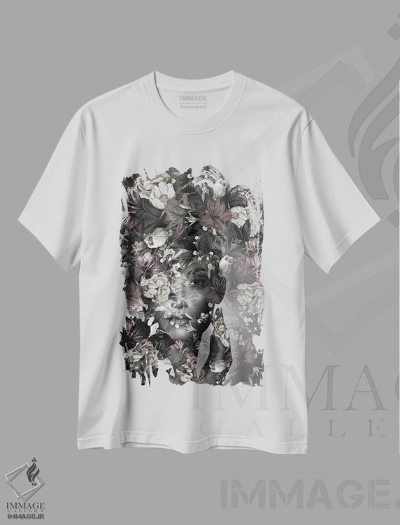 تیشرت طرح دار بهار II، عکاسی دو نوردهی اثر تاتیانا آم رِین | immage.ir