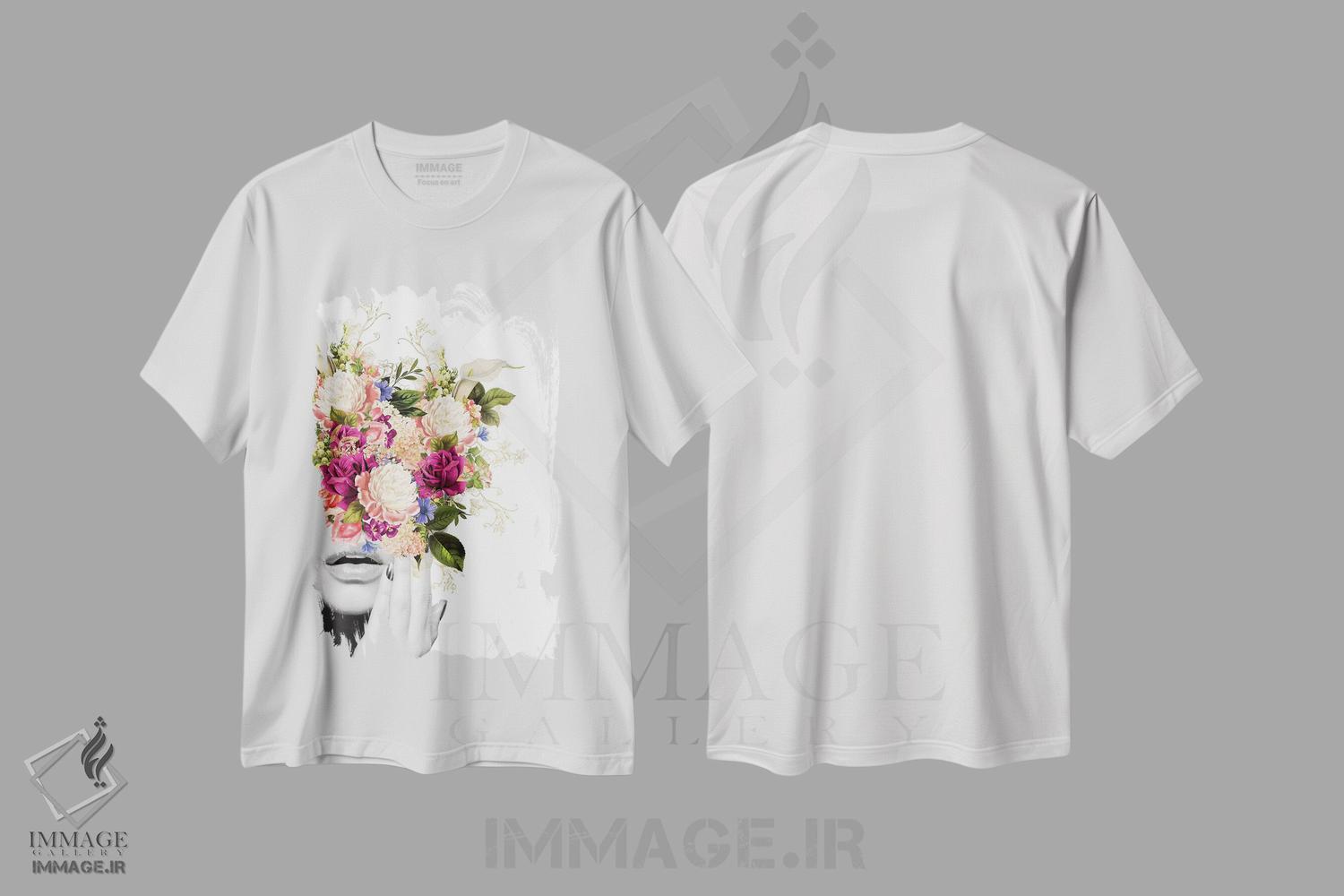 تیشرت طرح دار گیاهان I، تزئینی اثر تاتیانا آم رِین | immage.ir