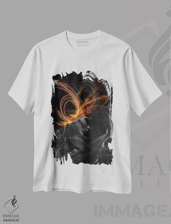 تیشرت طرح دار داستان، هنر آمریکایی آفریقایی تبار اثر تاتیانا آم رِین | immage.ir