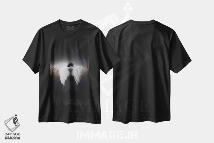 تیشرت طرح دار گمشده اثر تاتیانا آم رِین | فروشگاه ایماژ