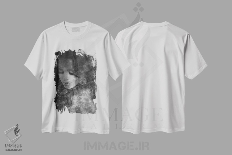تیشرت طرح دار سیاه و سفید II، عکاسی سیاه و سفید اثر تاتیانا آم رِین | immage.ir