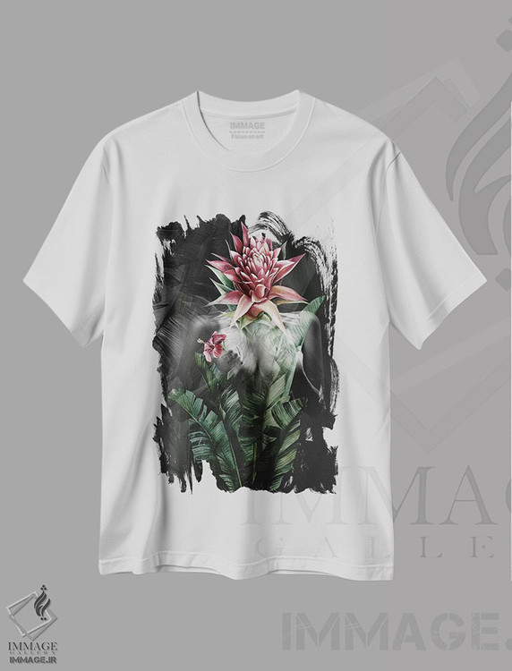 تیشرت طرح دار باغ مخفی، مدیوم اثر تاتیانا آم رِین | immage.ir