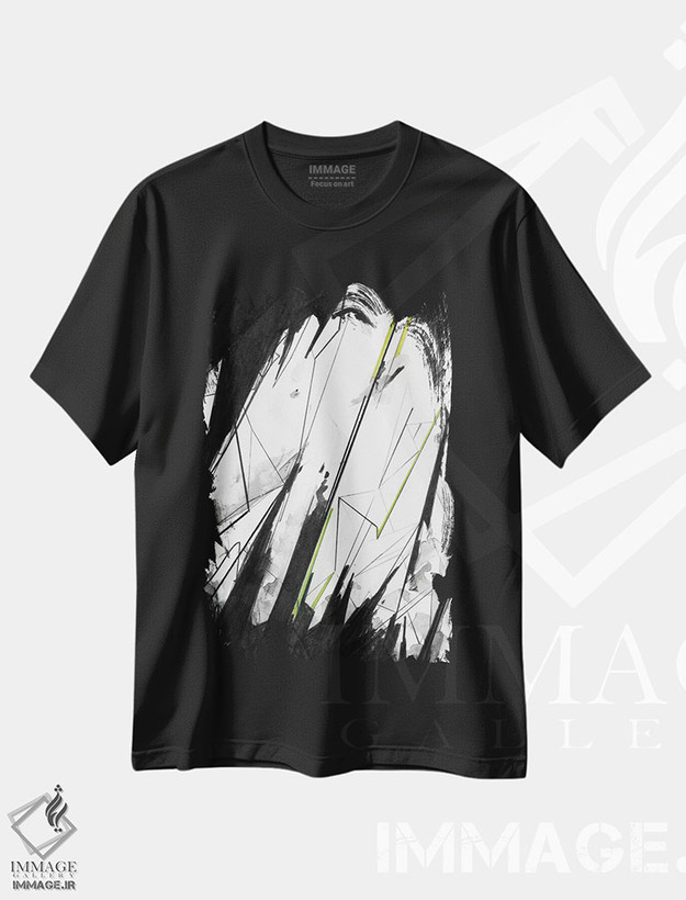 تیشرت طرح دار ۱۰۲ اثر الکسیس مارکو | فروشگاه ایماژ