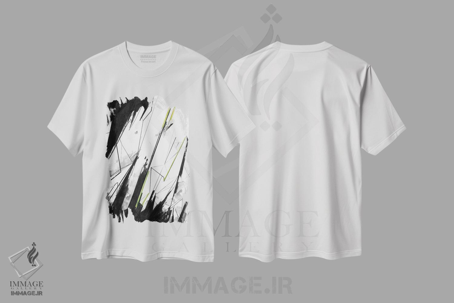 تیشرت طرح دار ۱۰۲ اثر الکسیس مارکو | immage.ir