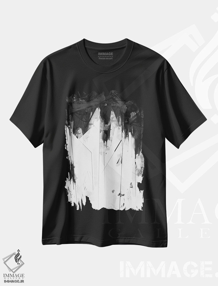 تیشرت طرح دار میسی اثر الکسیس مارکو | فروشگاه ایماژ