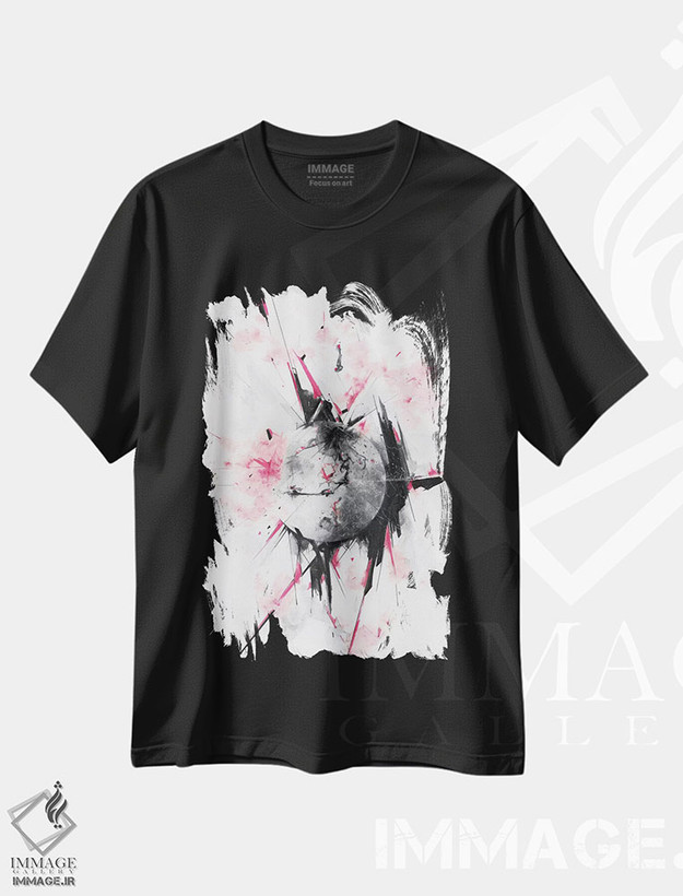 تیشرت طرح دار مریخ، دکوراسیون جایگزین اثر الکسیس مارکو | فروشگاه ایماژ