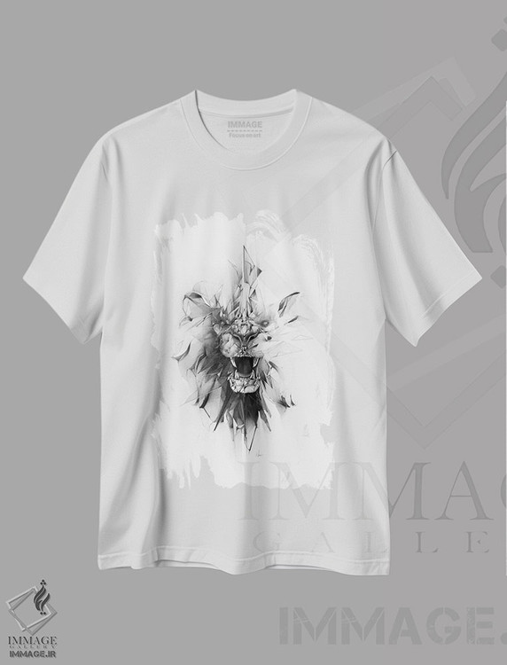 تیشرت طرح دار شیر سنگی، دکوراسیون جایگزین اثر الکسیس مارکو | immage.ir