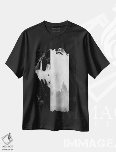 تیشرت طرح دار انتزاعی اثر الکسیس مارکو | فروشگاه ایماژ