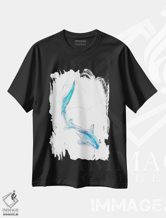 تیشرت طرح دار فانتوم ۱، هنر دیجیتال اثر الکسیس مارکو | فروشگاه ایماژ