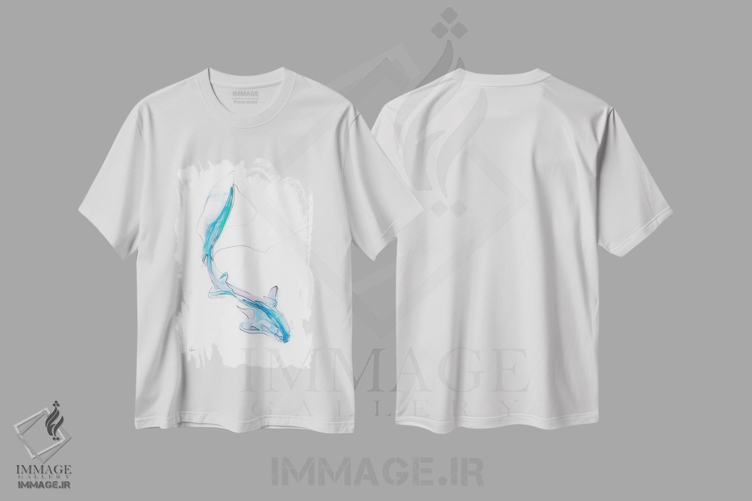 تیشرت طرح دار فانتوم ۱، هنر دیجیتال اثر الکسیس مارکو | immage.ir