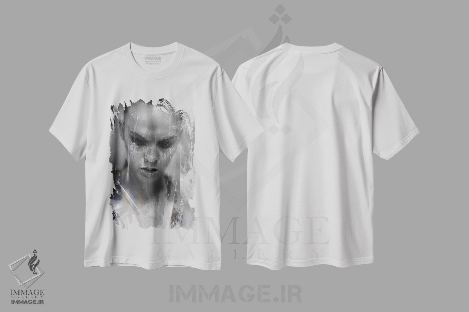 تیشرت طرح دار نوآر، مدیوم اثر الکسیس مارکو | immage.ir