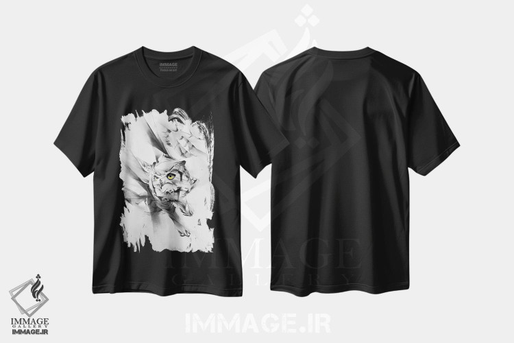 تیشرت طرح دار داج خردمند، هنر فاخر معاصر اثر الکسیس مارکو | فروشگاه ایماژ