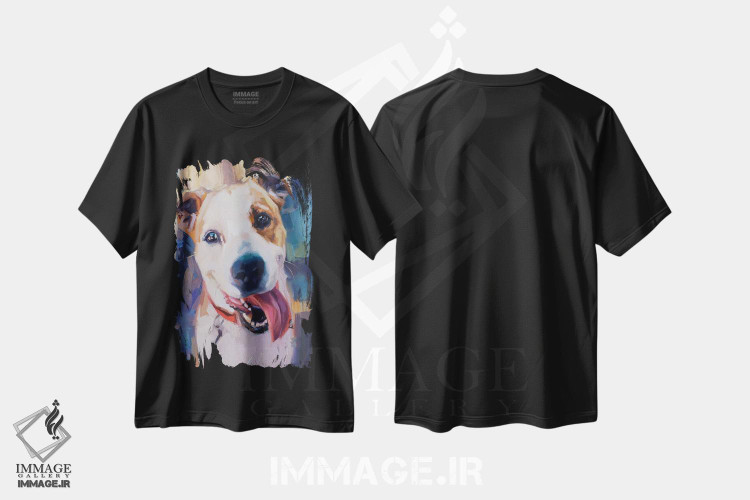 تیشرت طرح دار پرترهٔ تریر استفوردشر، دکور معاصر اثر الکس مووچون | فروشگاه ایماژ