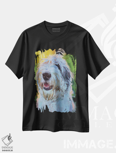 تیشرت طرح دار پرترهٔ باب تیل، دکور معاصر اثر الکس مووچون | فروشگاه ایماژ