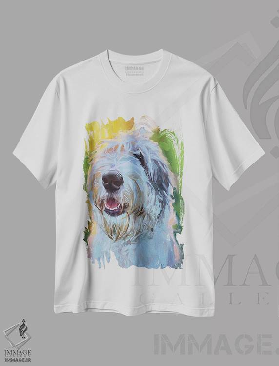 تیشرت طرح دار پرترهٔ باب تیل، دکور معاصر اثر الکس مووچون | immage.ir