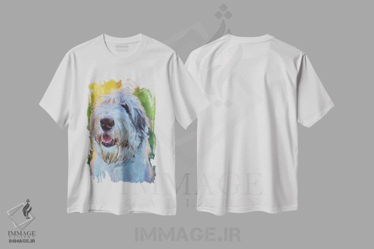 تیشرت طرح دار پرترهٔ باب تیل، دکور معاصر اثر الکس مووچون | immage.ir
