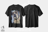 تیشرت طرح دار سگ باکسر، هنر فاخر معاصر اثر الکس مووچون | فروشگاه ایماژ