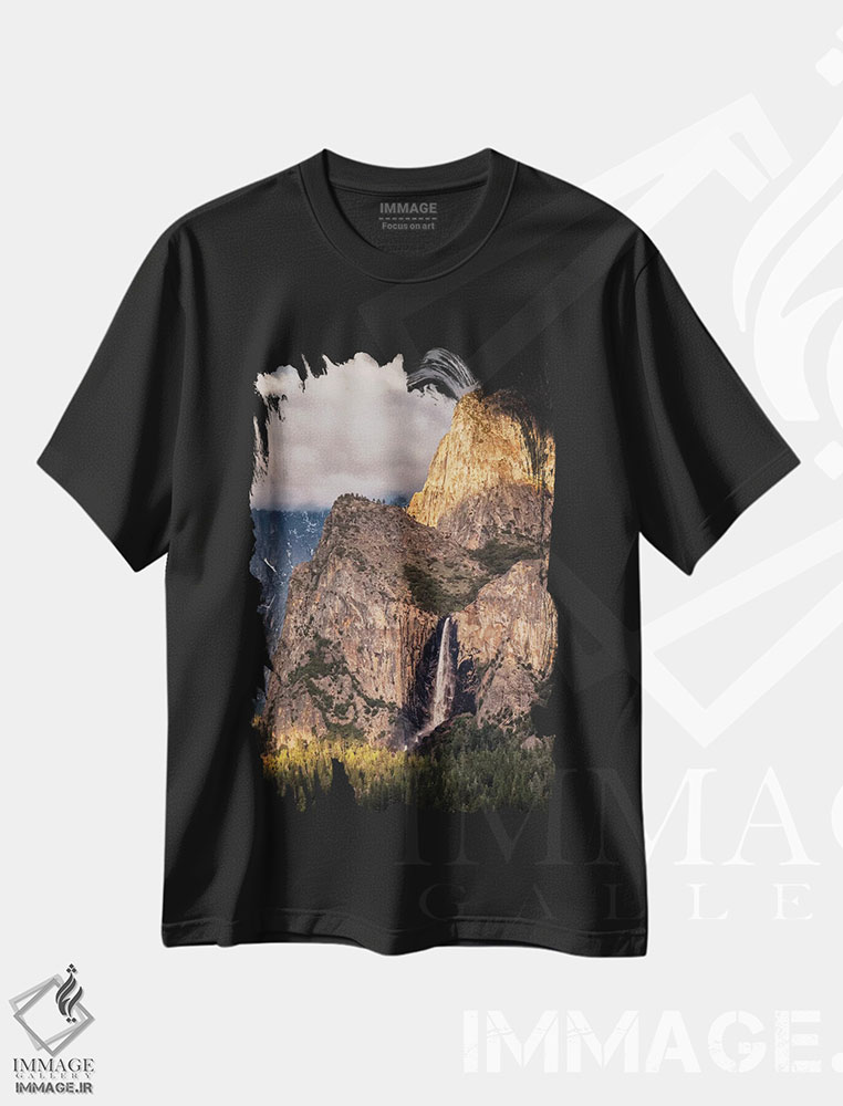 تیشرت طرح دار آثار آن کالینز - immage.ir