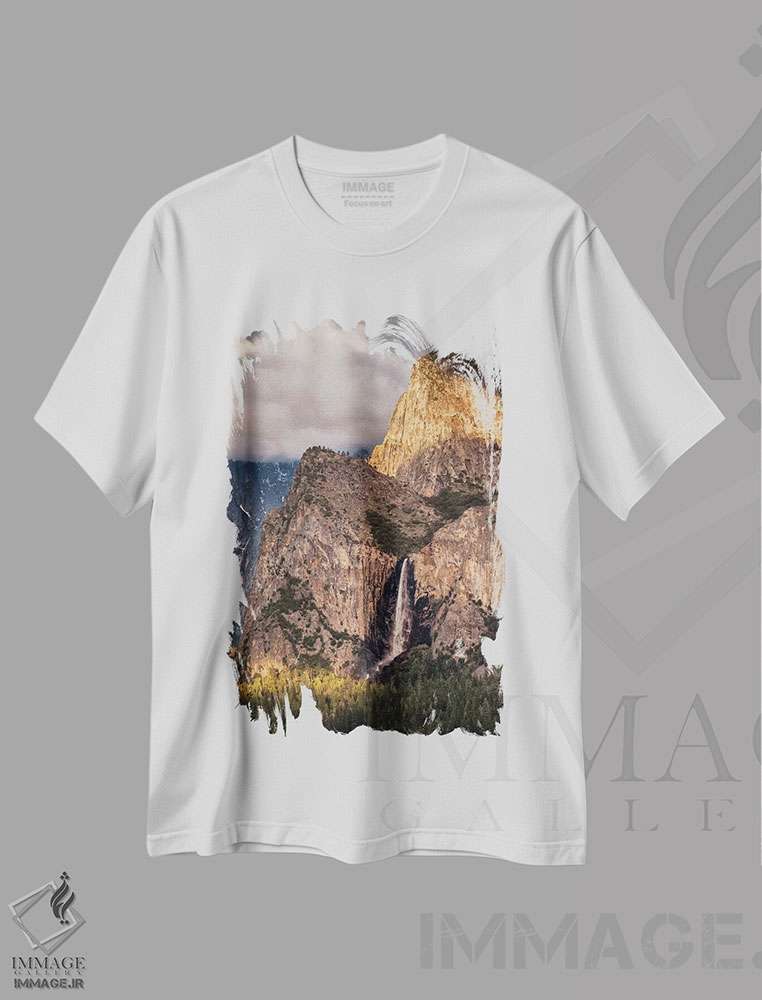 تیشرت طرح دار آثار آن کالینز - فروشگاه ایماژ