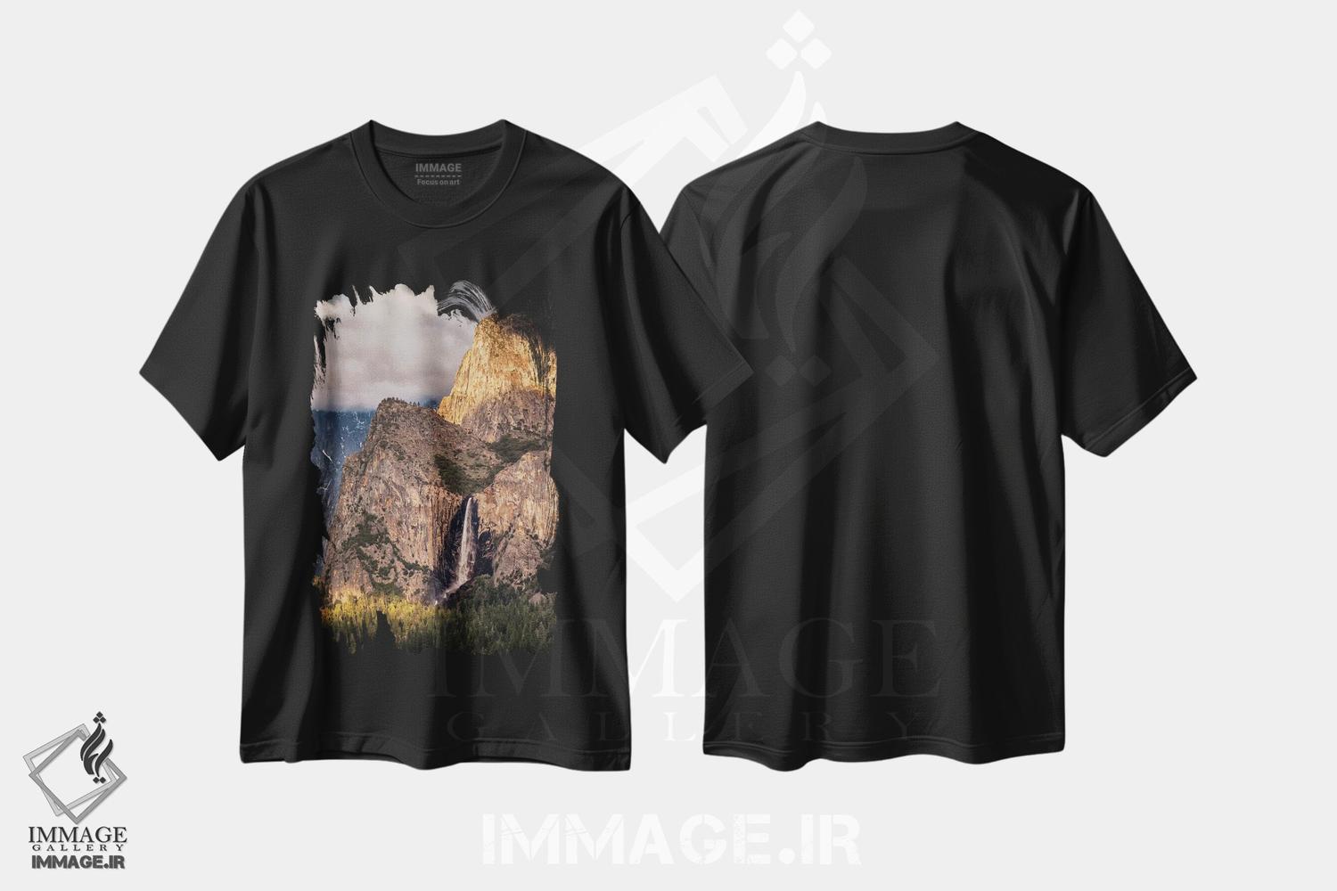 تیشرت طرح دار آثار آن کالینز - immage.ir