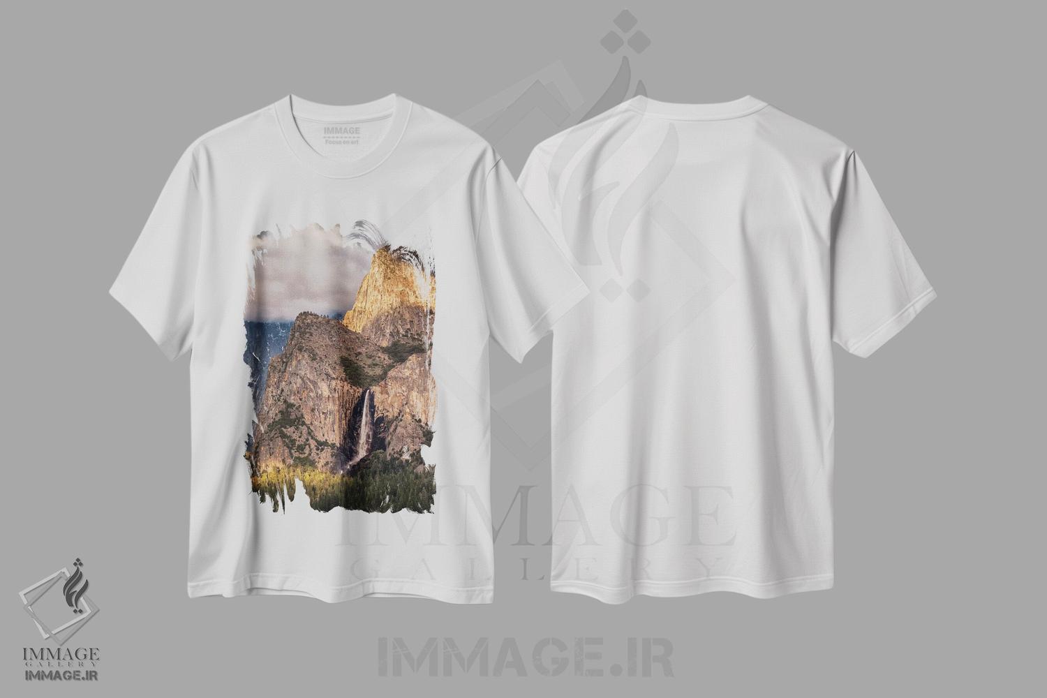 تیشرت طرح دار آثار آن کالینز - فروشگاه ایماژ