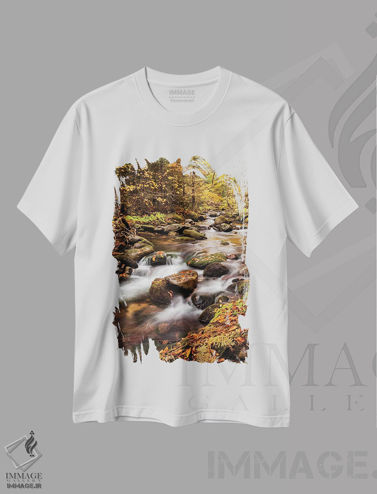 تیشرت طرح دار آثار آن کالینز - فروشگاه ایماژ