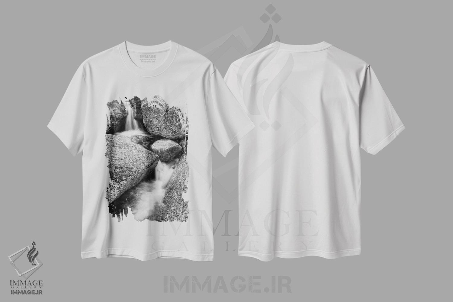 تیشرت طرح دار آثار آن کالینز - فروشگاه ایماژ