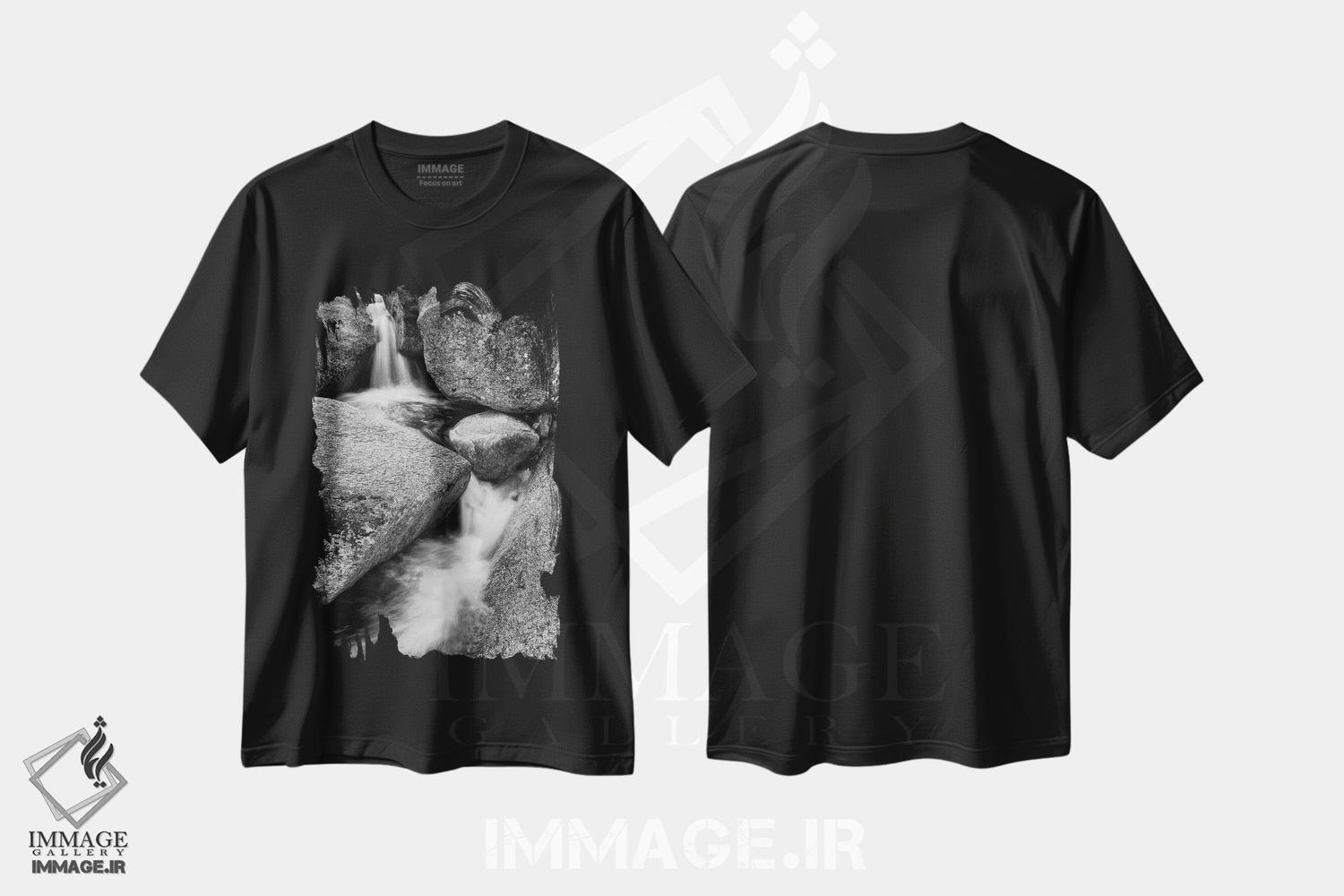 تیشرت طرح دار آثار آن کالینز - immage.ir