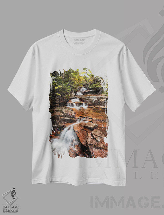 تیشرت طرح دار آثار آن کالینز - فروشگاه ایماژ