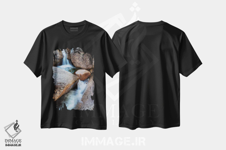 تیشرت طرح دار آثار آن کالینز - immage.ir