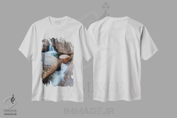 تیشرت طرح دار آثار آن کالینز - فروشگاه ایماژ