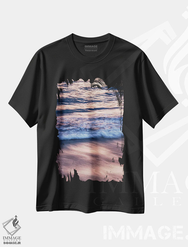 تیشرت طرح دار آثار آن کالینز - immage.ir