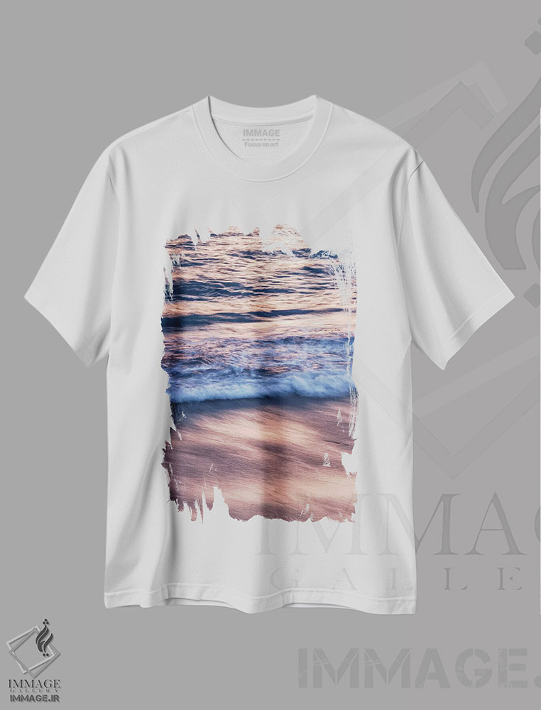 تیشرت طرح دار آثار آن کالینز - فروشگاه ایماژ