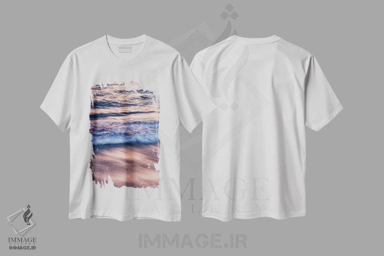 تیشرت طرح دار آثار آن کالینز - فروشگاه ایماژ