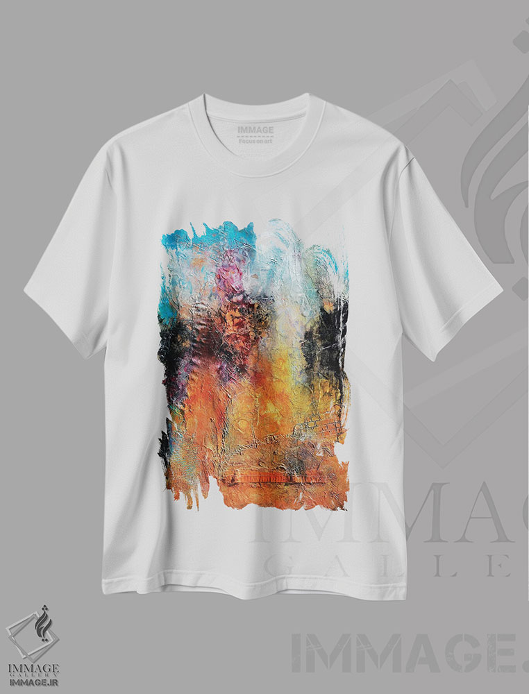 تیشرت طرح دار شکار گنج اثر آندرادا آنخل | immage.ir