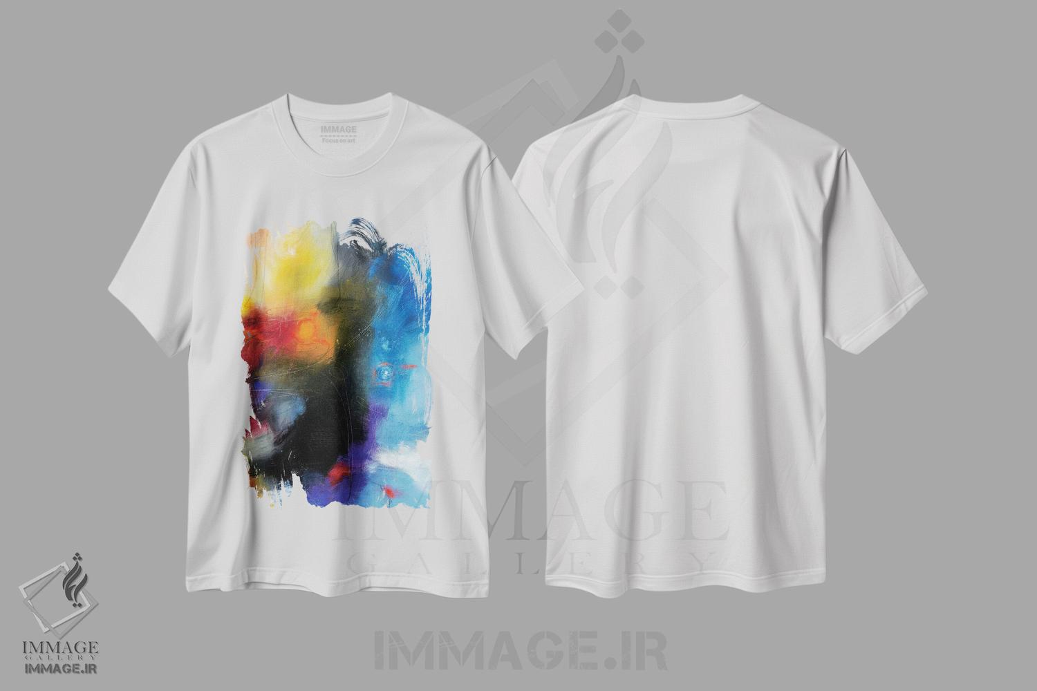 تیشرت طرح دار کابوس گیر ۶ اثر آندرادا آنخل | immage.ir