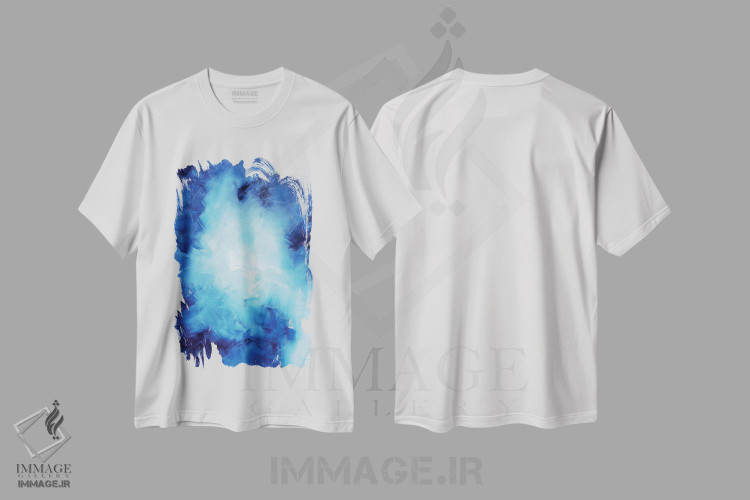 تیشرت طرح دار انتزاعی پانزدهم اثر آندرادا آنخل | immage.ir