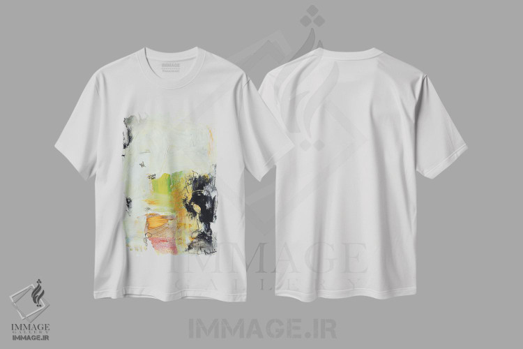 تیشرت طرح دار مطالعه روی کاغذ شماره ده اثر آندرادا آنخل | immage.ir