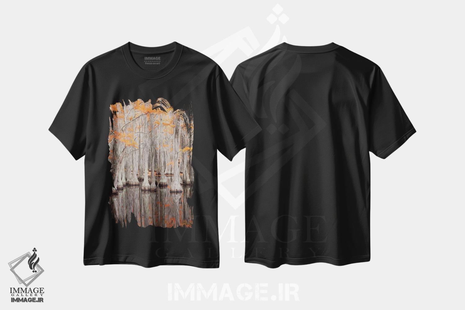 تیشرت طرح دار آثار جوآن ولز - immage.ir