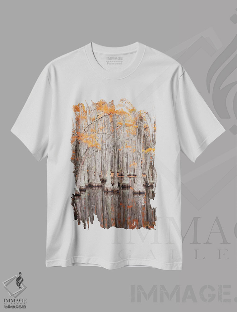 تیشرت طرح دار آثار جوآن ولز - فروشگاه ایماژ