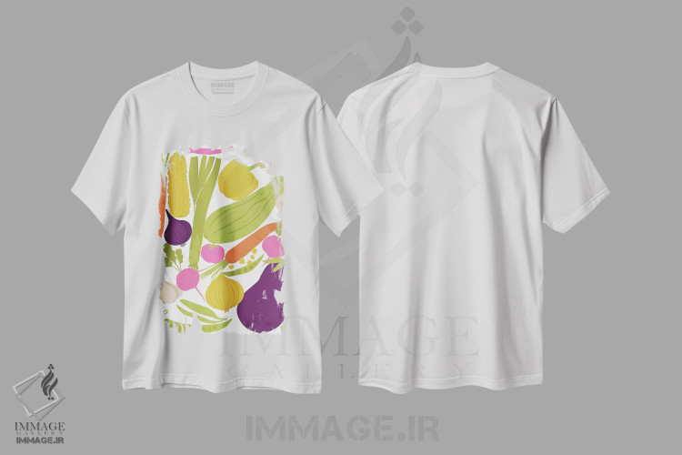 تیشرت طرح دار در آشپزخانه ۲، تزئینی اثر آنجلا نیکِیاس | immage.ir