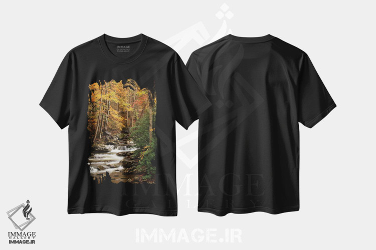 تیشرت طرح دار آثار جوآن ولز - immage.ir