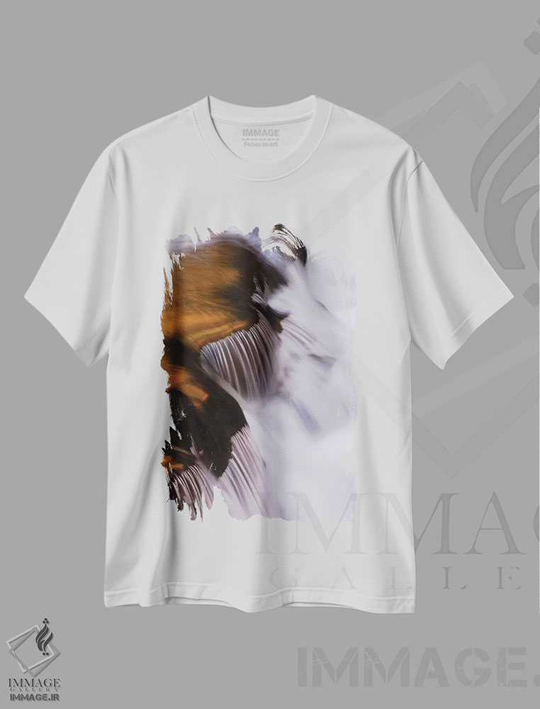 تیشرت طرح دار آثار جوآن ولز - فروشگاه ایماژ