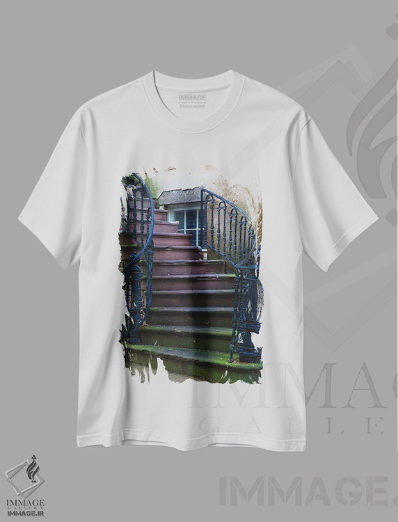 تیشرت طرح دار آثار جوآن ولز - فروشگاه ایماژ