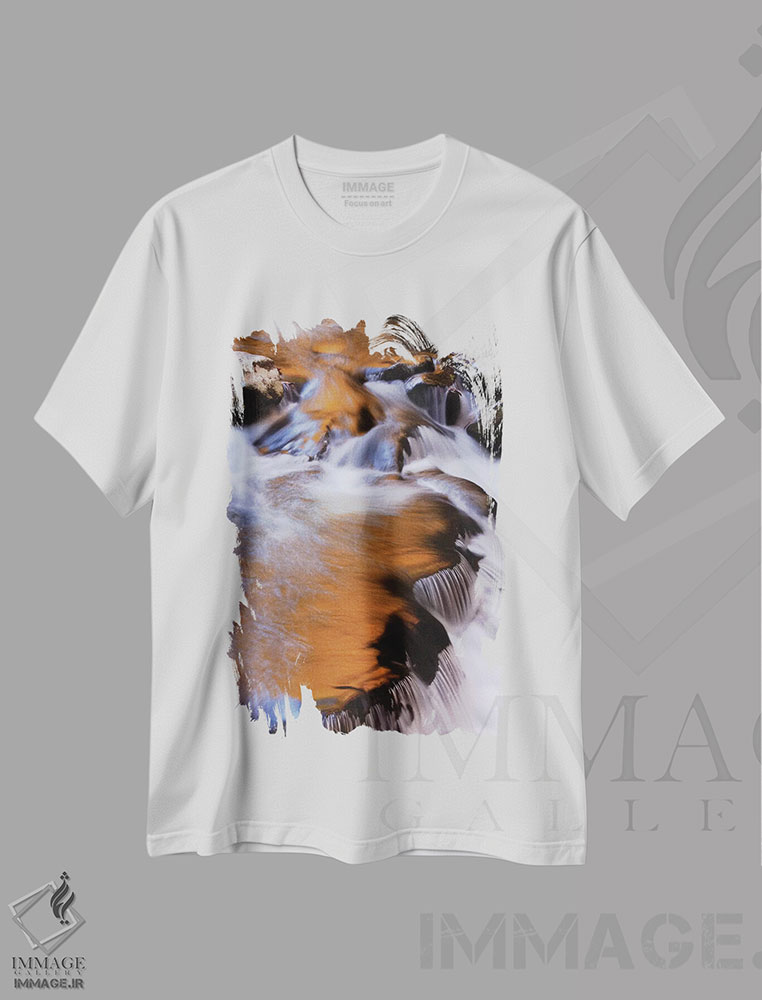 تیشرت طرح دار آثار جوآن ولز - فروشگاه ایماژ