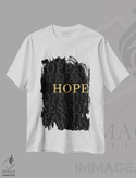 تیشرت طرح دار امید جهانی، تایپوگرافی اثر آنا کوآچ | immage.ir