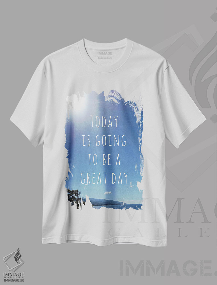 تیشرت طرح دار روز عالی، تزئینی اثر آنا کوآچ | immage.ir