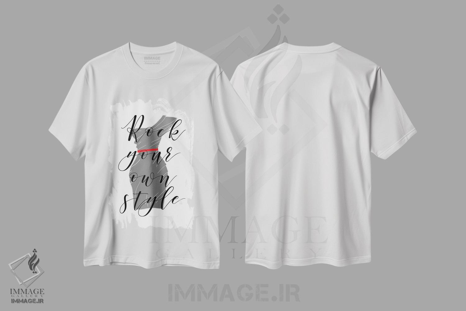تیشرت طرح دار استایل، تزئینی اثر آنا کوآچ | immage.ir