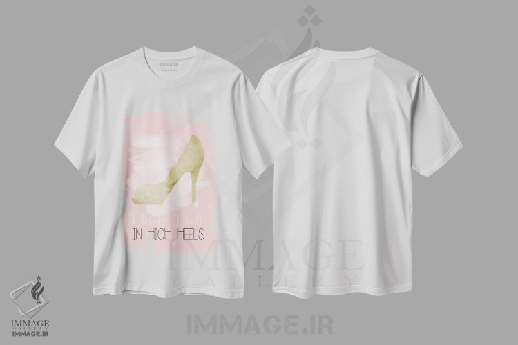 تیشرت طرح دار قرارداد بستن، تزئینی اثر آنا کوآچ | immage.ir
