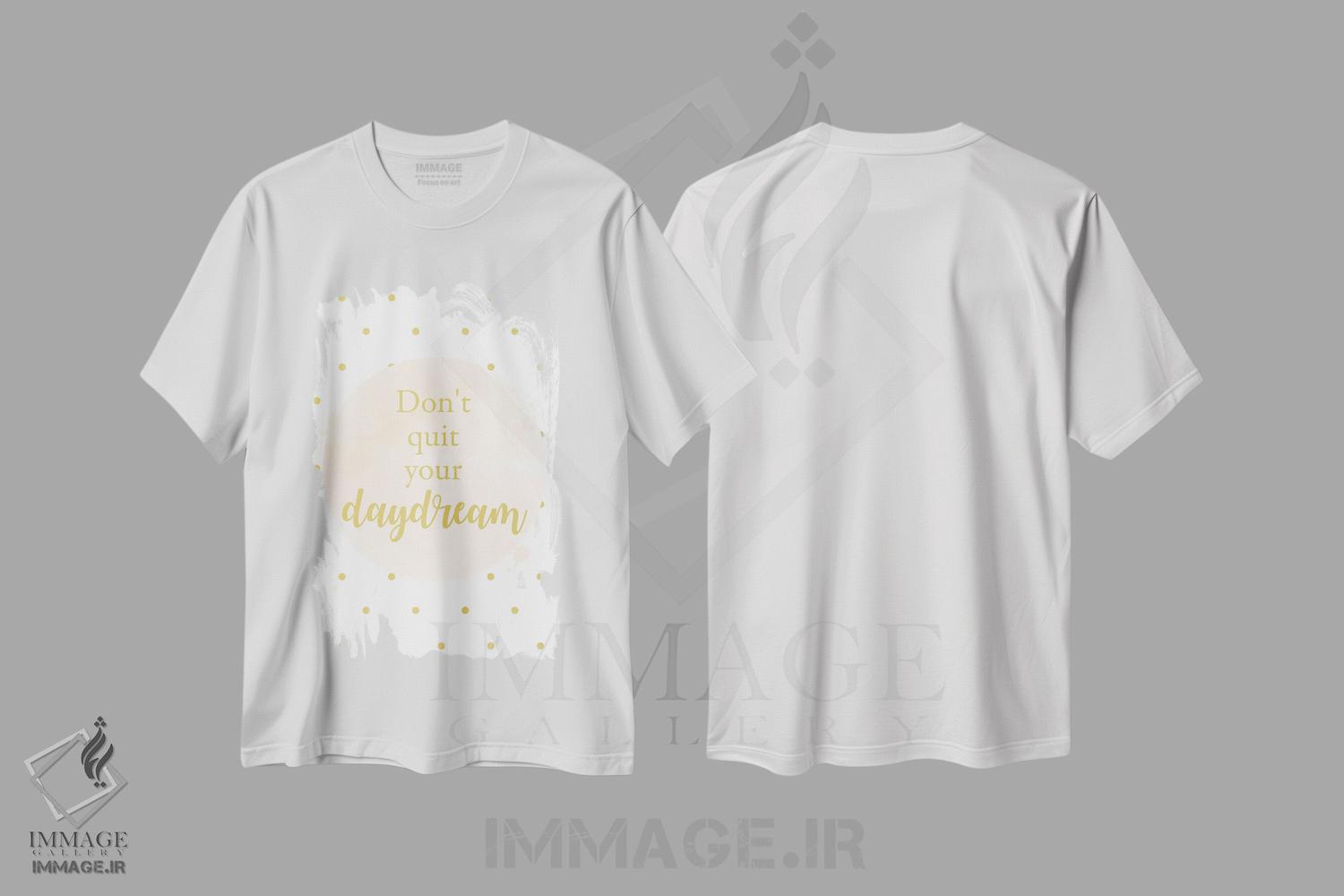 تیشرت طرح دار خیال پردازی، تزئینی اثر آنا کوآچ | immage.ir
